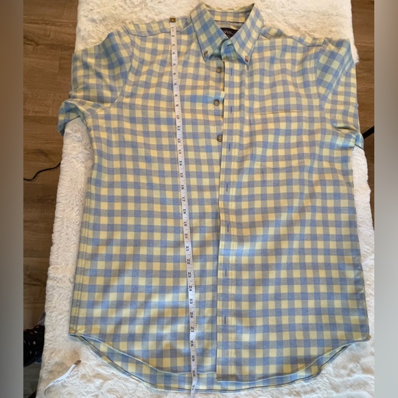 Charles Tyrwhitt medium  blue & yellow checked - Picture 6 of 6